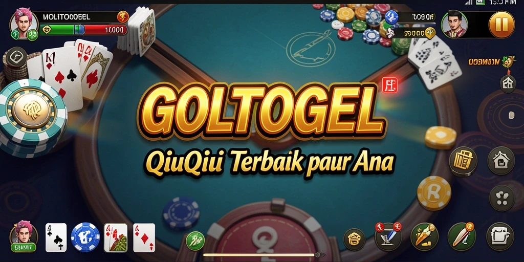 Tampilan gameplay QiuQiu yang seru dan menantang di GOLTOGEL.