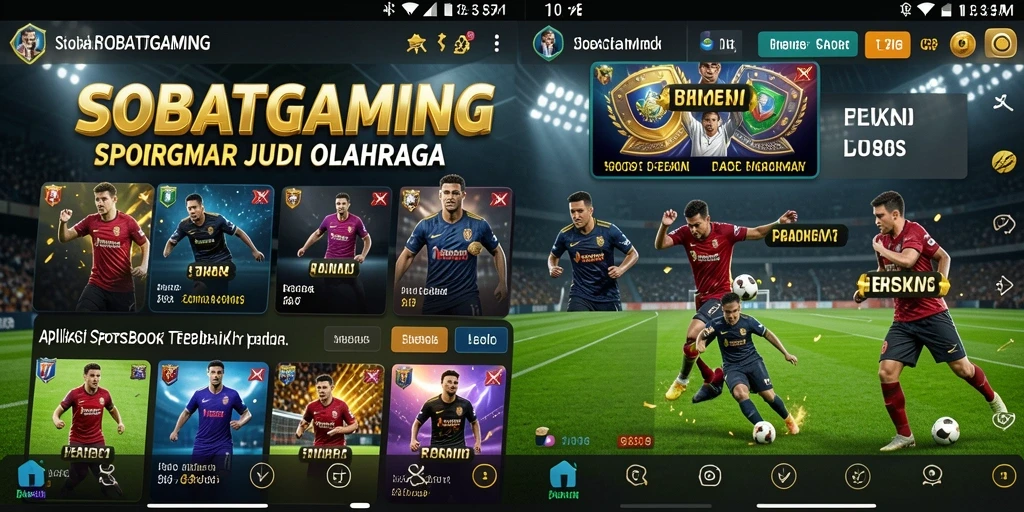 Tampilan gameplay SOBATGAMING dalam taruhan olahraga yang menarik.
